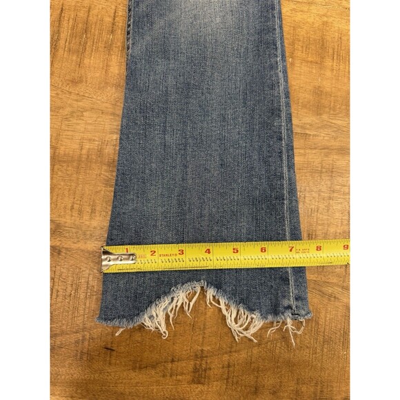 Rag & Bone Nina High-Rise Flare Frayed Ankle Jeans Womens Size 23 - Picture 10 of 11